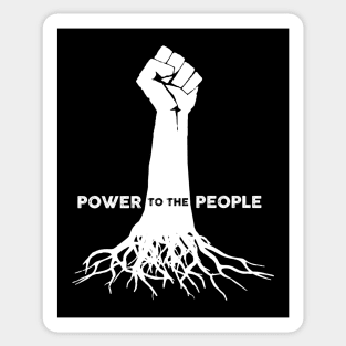 Power to the people Sticker